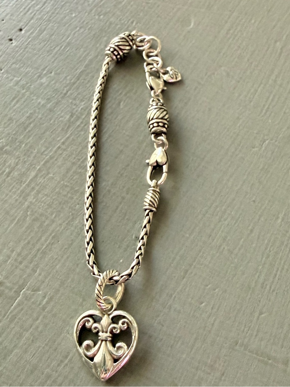 Brighton Add a Charm Heart Pendant Bracelet